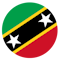 Drapeau de São Cristóvão e Nevis ()